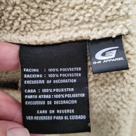 Unlisted by Kenneth Cole Faux Suede Jacket SZ M - Picture 5 of 6